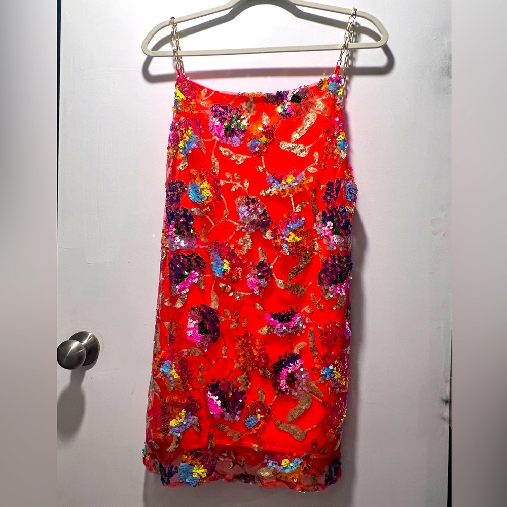 Sequin mini dress